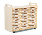 Kast B105 x D47 x H90 cm Esdoorn met 24 Laden H7,5 Tangara Groothandel Kinderopvang en kinderdagverblijf inrichting (112)